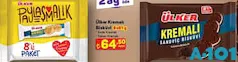 ÜLKER KREMALI BİSKÜVİ 8X61 G fiyat ve kampanya bilgisi